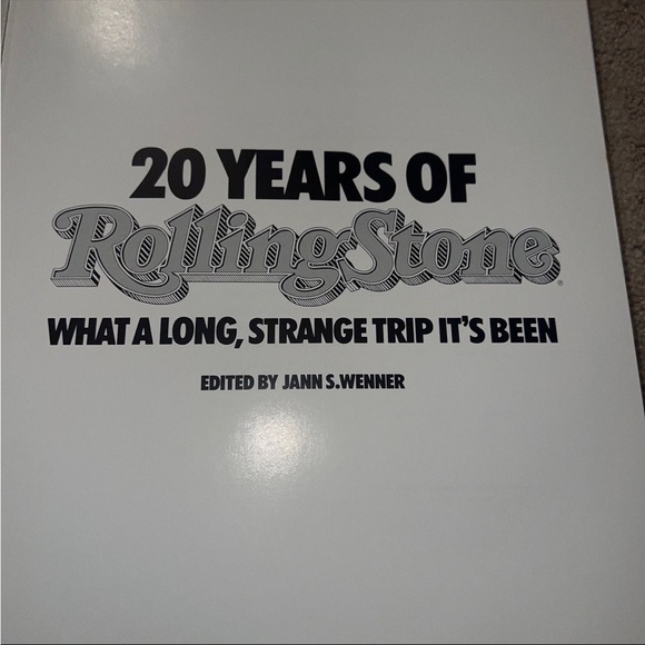 20 years of Rolling Stones Coffee Table Book Hardcover - Picture 6 of 7